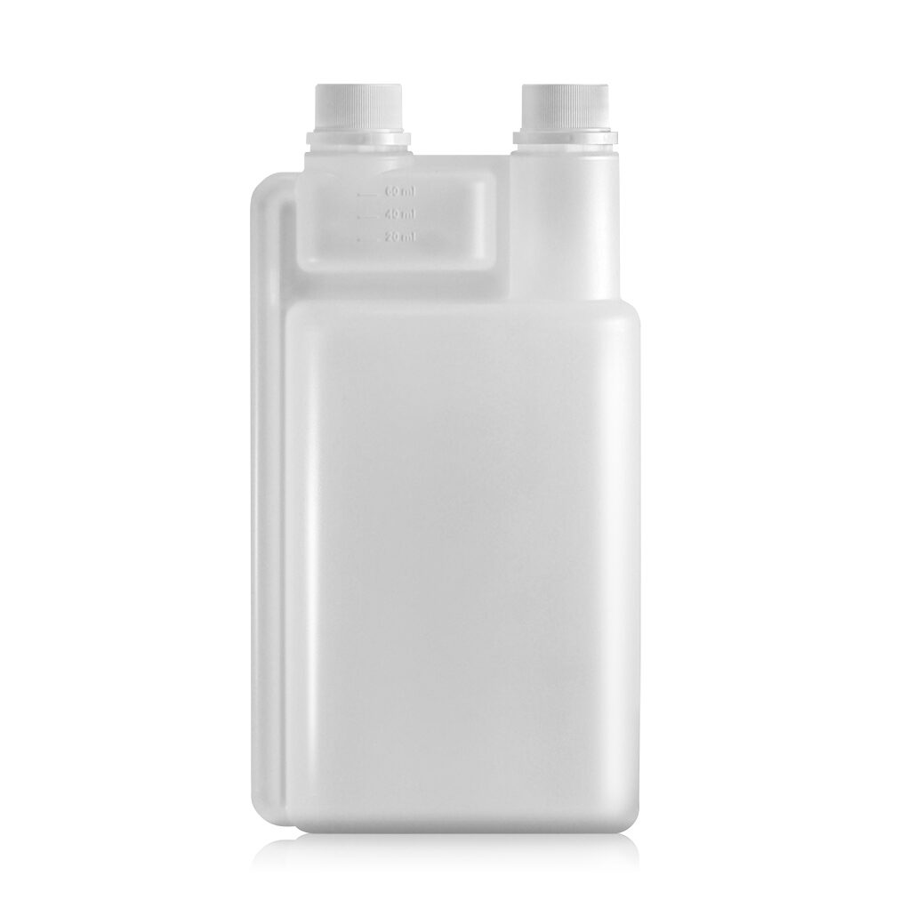 2-neck Flasche