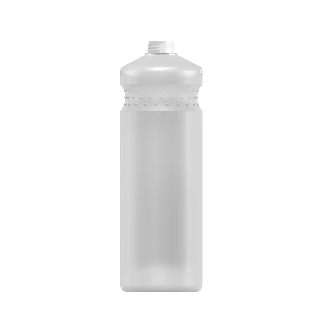 Rundflasche 1l mit Griffmulde