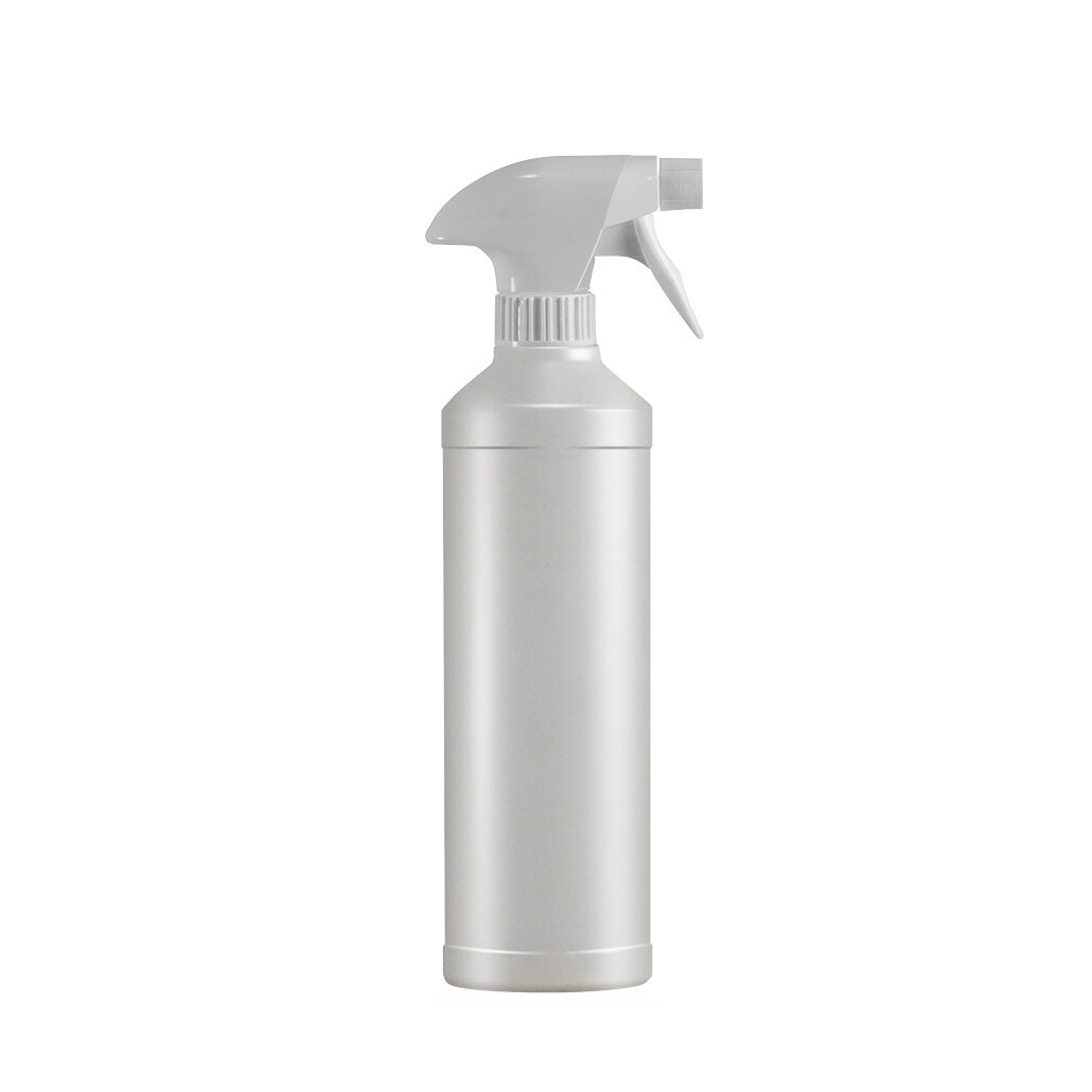 Leergebinde 500 ml Rundflasche mit Sprühkopf
