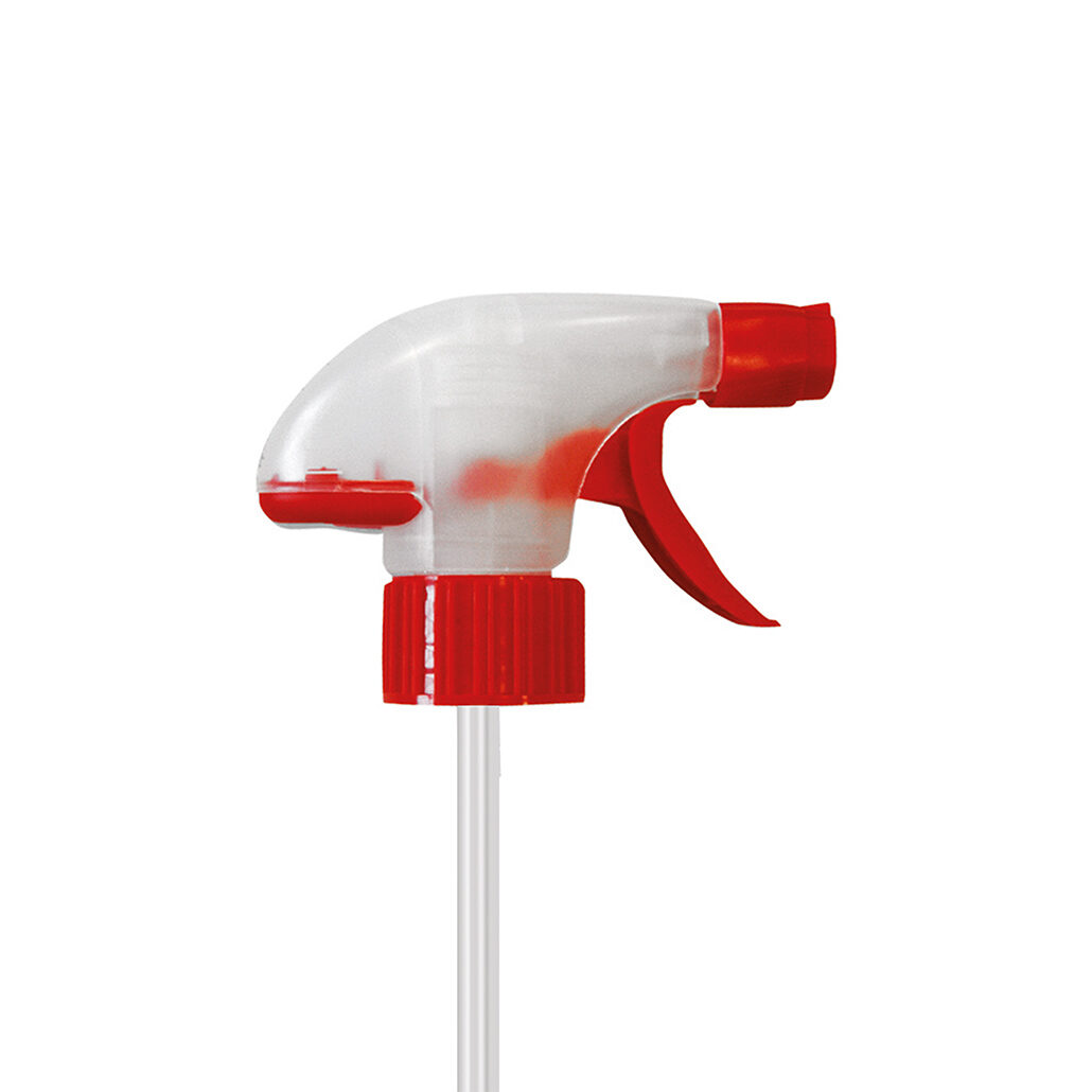 Sprühkopf Schaum rot