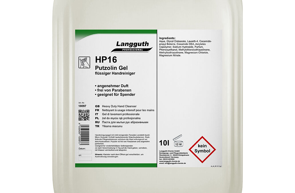 HP41 Putzolin Klar Gel