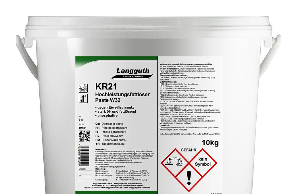 KR21 Hochleistungsfettlöser Paste W32