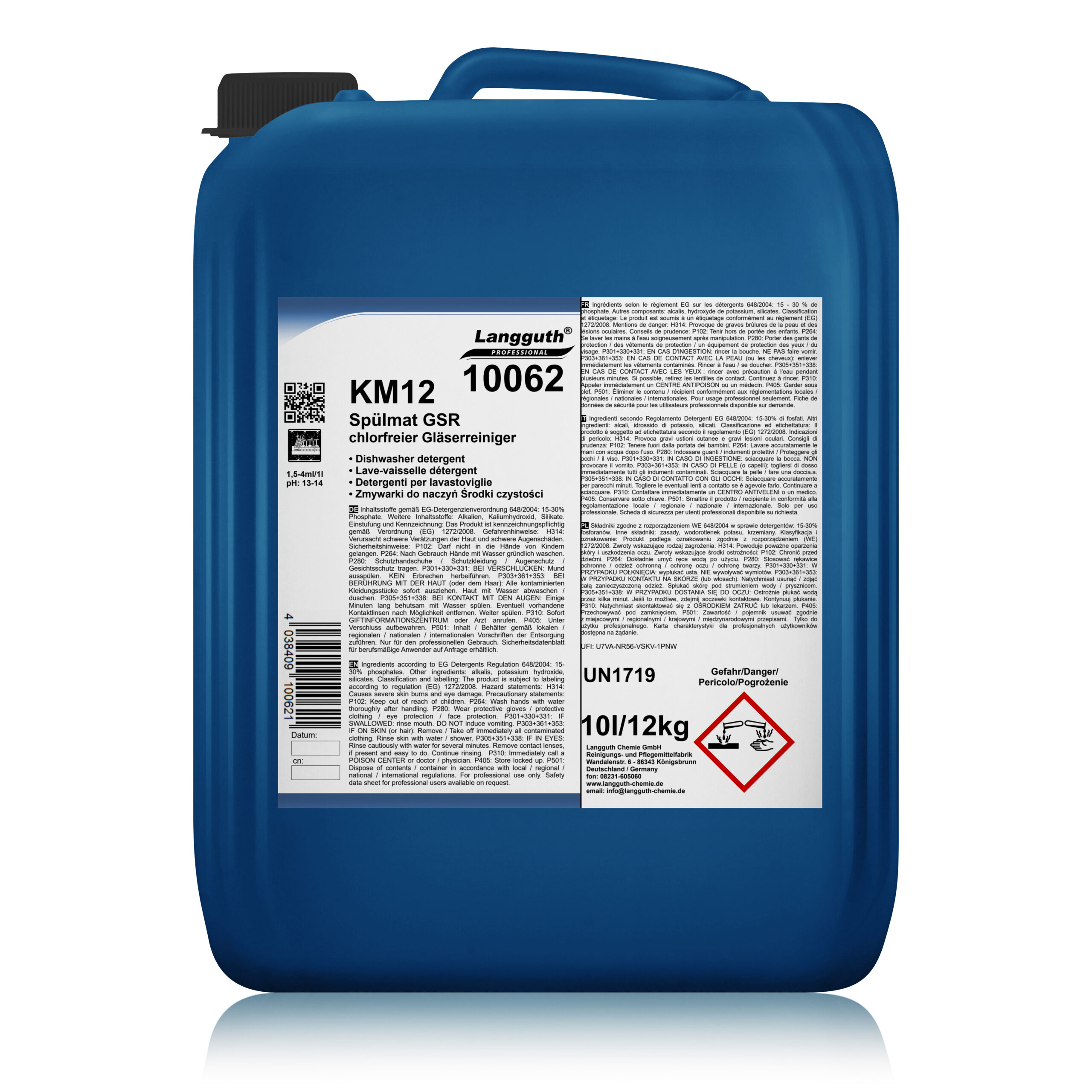 Floor Plus Klarwischpflege Hochkonzentrat 1l Dosierflasche